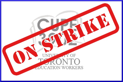 CUPE 3902 On Strike